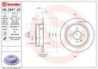 BREMBO 08394724 Bremsscheibe