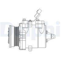 DELPHI CS20534 Kompressor, Klimaanlage