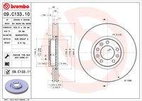 BREMBO 09C13311 Bremsscheibe