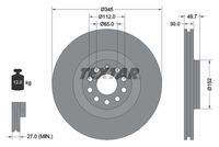 TEXTAR 92120603 Bremsscheibe