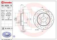 BREMBO 08A0291X Bremsscheibe