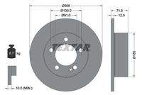 TEXTAR 92228800 Bremsscheibe