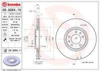 BREMBO 09926411 Bremsscheibe