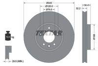 TEXTAR 92230305 Bremsscheibe