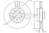 TOMEX Brakes TX7204 Bremsscheibe