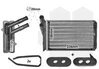 VAN WEZEL 58006060 Wärmetauscher, Innenraumheizung
