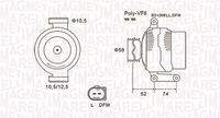 MAGNETI MARELLI 063731928010 Generator
