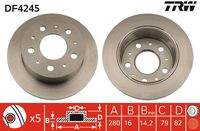 TRW DF4245 Bremsscheibe