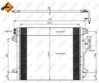 NRF 35928 Kondensator, Klimaanlage