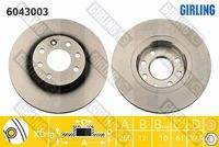GIRLING 6043003 Bremsscheibe