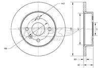 TOMEX Brakes TX7023 Bremsscheibe