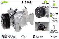 VALEO 813199 Kompressor, Klimaanlage