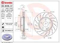 BREMBO 09B43651 Bremsscheibe