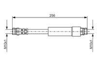 BOSCH 1987476284 Bremsschlauch