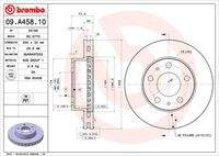 BREMBO 09A45810 Bremsscheibe