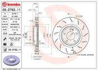 BREMBO 09D76311 Bremsscheibe