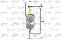 VALEO 587008 Kraftstofffilter