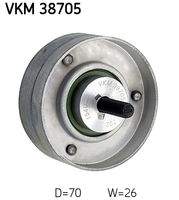 SKF VKM38705 Umlenk-/Führungsrolle, Keilrippenriemen