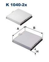 FILTRON K10402X Filter, Innenraumluft