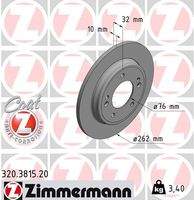 ZIMMERMANN 320381520 Bremsscheibe