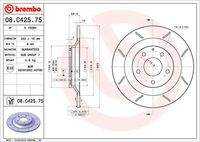 BREMBO 08C42575 Bremsscheibe