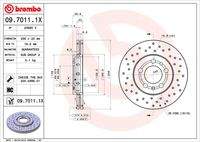 BREMBO 0970111X Bremsscheibe