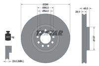 TEXTAR 92155700 Bremsscheibe