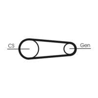 CONTINENTAL CTAM 6PK831ELASTT2 Keilrippenriemensatz