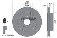 TEXTAR 92177205 Bremsscheibe