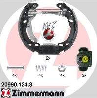 ZIMMERMANN 209901243 Bremsbackensatz