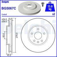 DELPHI BG5067C Bremsscheibe