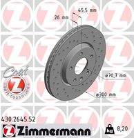 ZIMMERMANN 430264552 Bremsscheibe