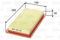 VALEO 585061 Luftfilter