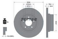TEXTAR 92146303 Bremsscheibe