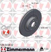 ZIMMERMANN 530245852 Bremsscheibe