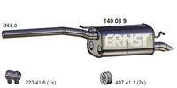 ERNST 140089 Endschalldämpfer