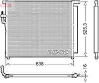 DENSO DCN10049 Kondensator, Klimaanlage