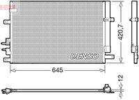 DENSO DCN01024 Kondensator, Klimaanlage