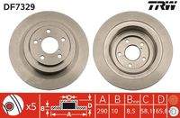 TRW DF7329 Bremsscheibe