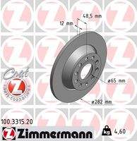 ZIMMERMANN 100331520 Bremsscheibe