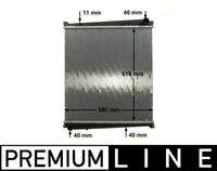 MAHLE CR818000P Kühler, Motorkühlung