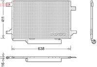 DENSO DCN17004 Kondensator, Klimaanlage