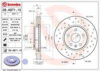 BREMBO 09A9711X Bremsscheibe