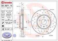 BREMBO 09A9711X Bremsscheibe