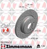 ZIMMERMANN 150290452 Bremsscheibe