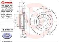 BREMBO 09B63411 Bremsscheibe