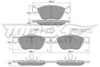 TOMEX Brakes TX1505 Bremsbelagsatz, Scheibenbremse