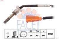 FACET 220096 Sensor, Abgastemperatur