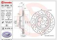 BREMBO 0997681X Bremsscheibe