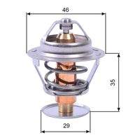 GATES TH10489G1 Thermostat, Kühlmittel